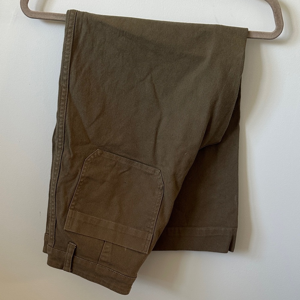 Madewell Emmet Wide Leg Cropped Pant